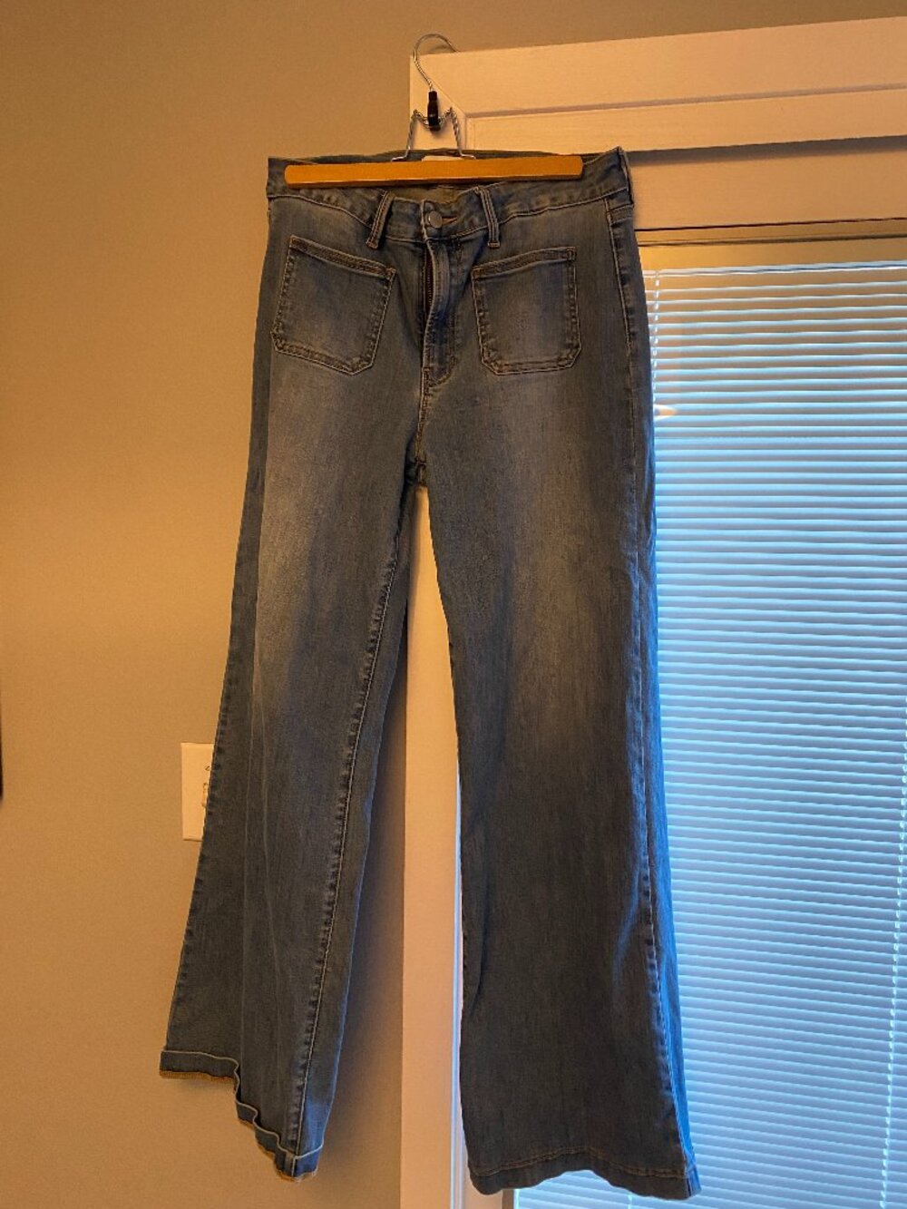 JBD high waisted wide leg jeans